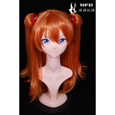 (NFD039)Customize Handmade Crossdress Full Head Female/Girl Resin Japanese Cartoon Character Animego Cosplay Kigurumi Mask